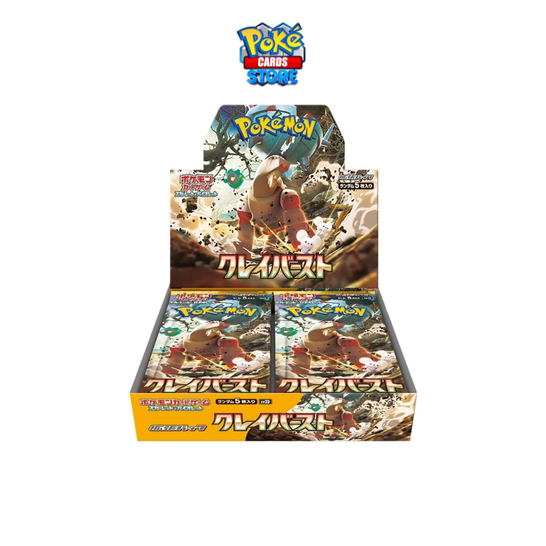 Pokemon Clay Burst  Booster Box Sv2D