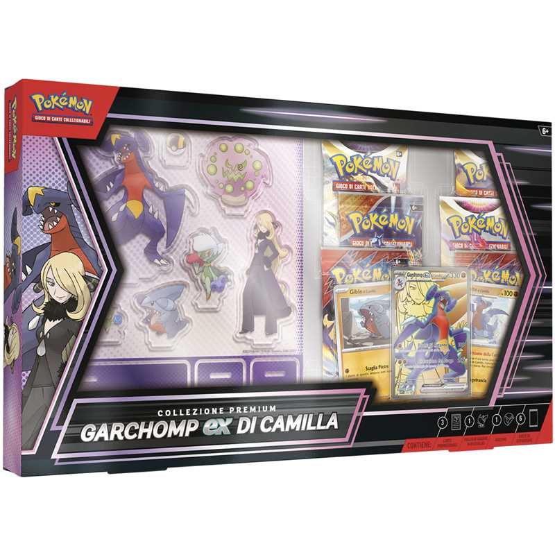 Pokemon Collezione Premium Garchomp EX di Camilla ITA