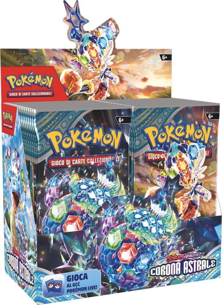 Pokemon Corona Astrale Box 36 Bustine ITA
