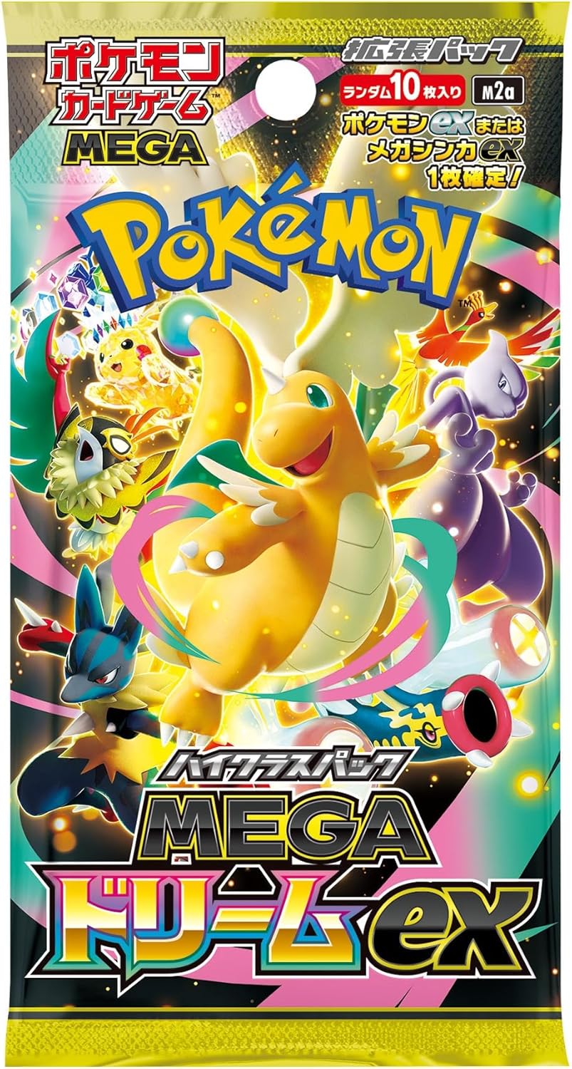 Pokemon Mega Dream ex M2a Booster Box Japanese Sealed