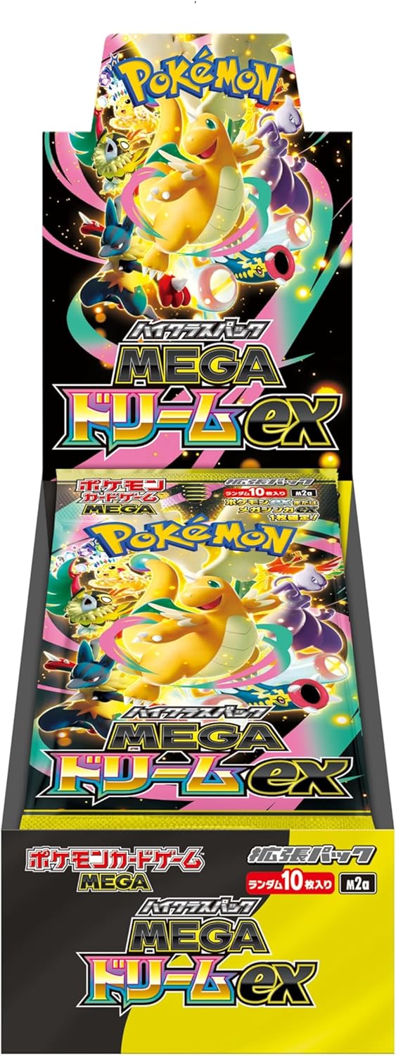 Pokemon Mega Dream ex M2a Booster Box Japanese Sealed
