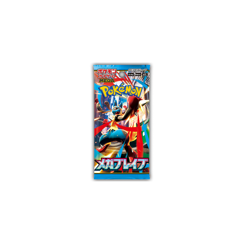 Pokemon Mega Brave Booster Pack Japanese M1L