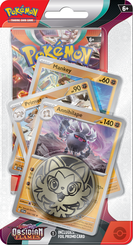 Pokemon Obsidian Flames Premium Checklane Blister ENG