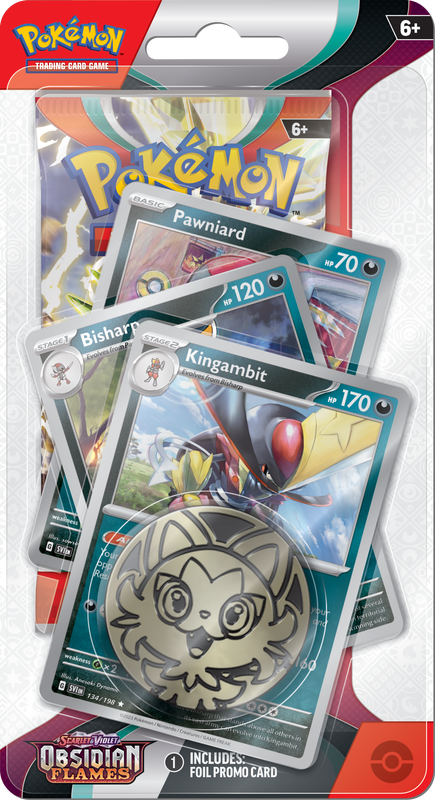Pokemon Obsidian Flames Premium Checklane Blister ENG