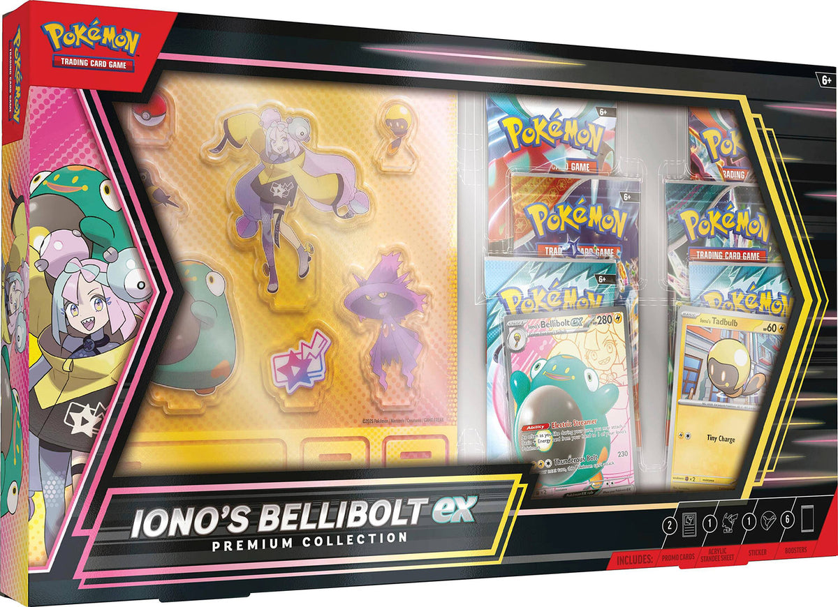 Pokemon Iono’s Bellibolt ex Premium Collection ENG