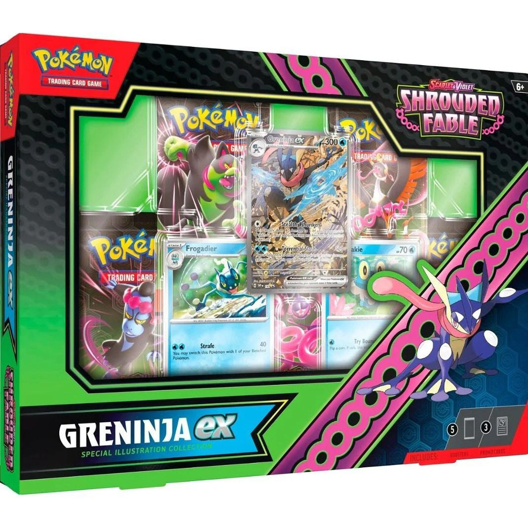 Pokemon Shrouded Fable Greninja-ex Illustration Colleciton (EN)