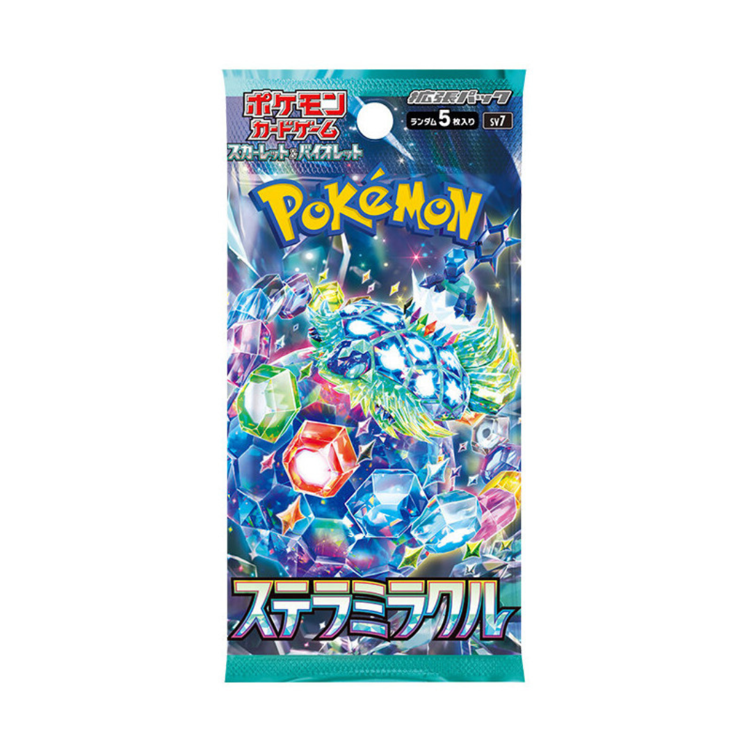 Pokemon Stellar Miracle Booster Pack sv7 Japanese