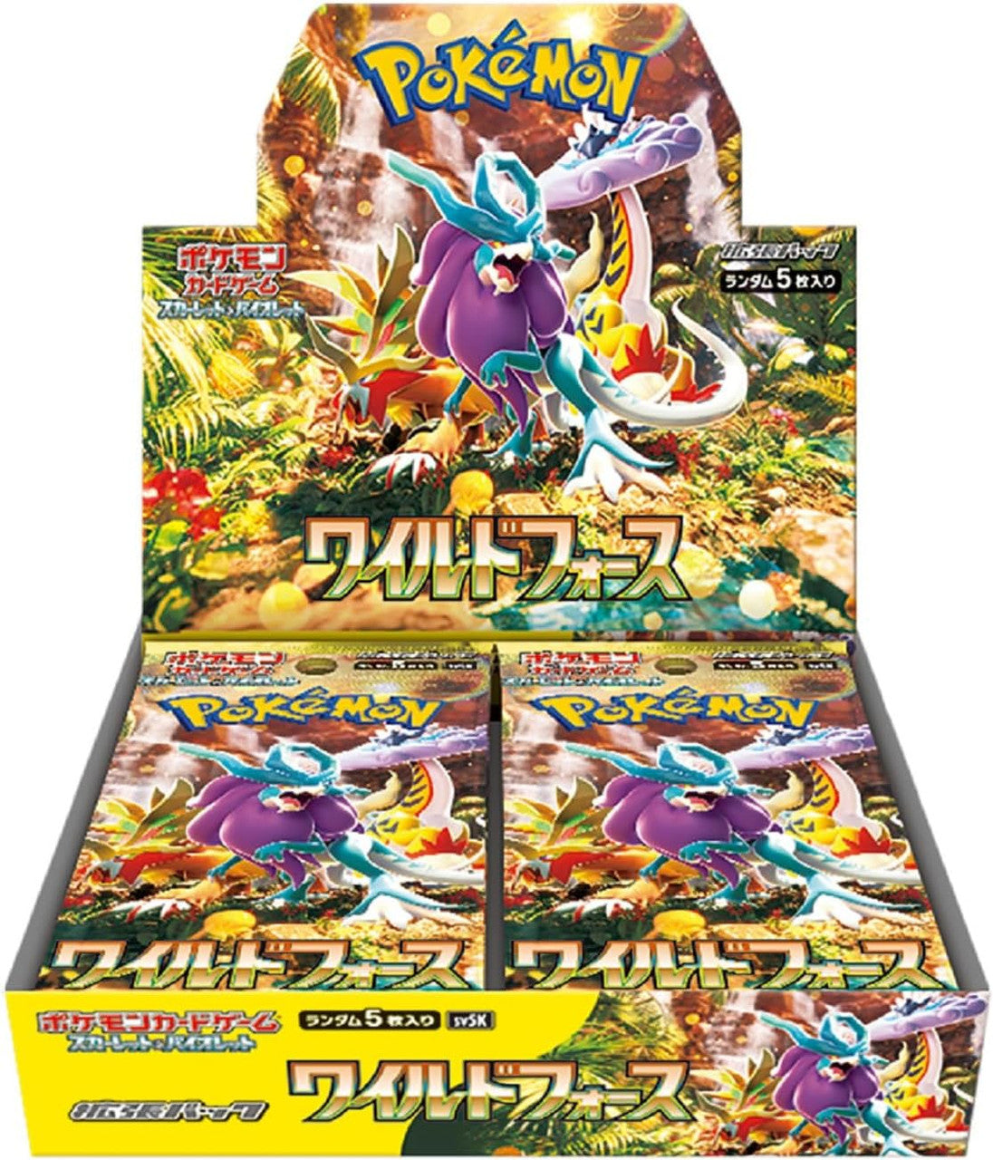 Pokemon Card Game Wild Force Booster Box - Sv5K - Japanese