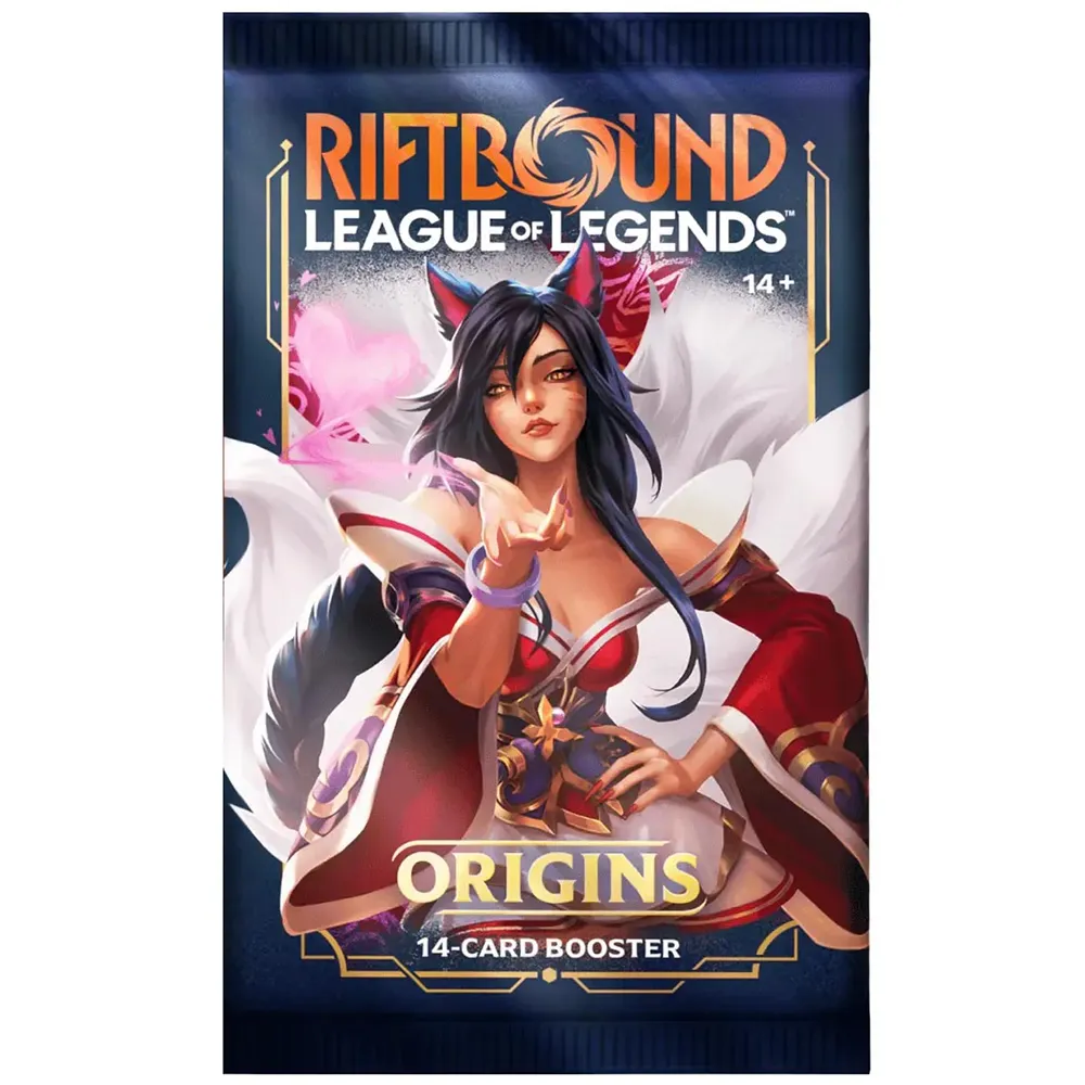 Riftbound League of Legends Set One Origins Booster Pack ENG