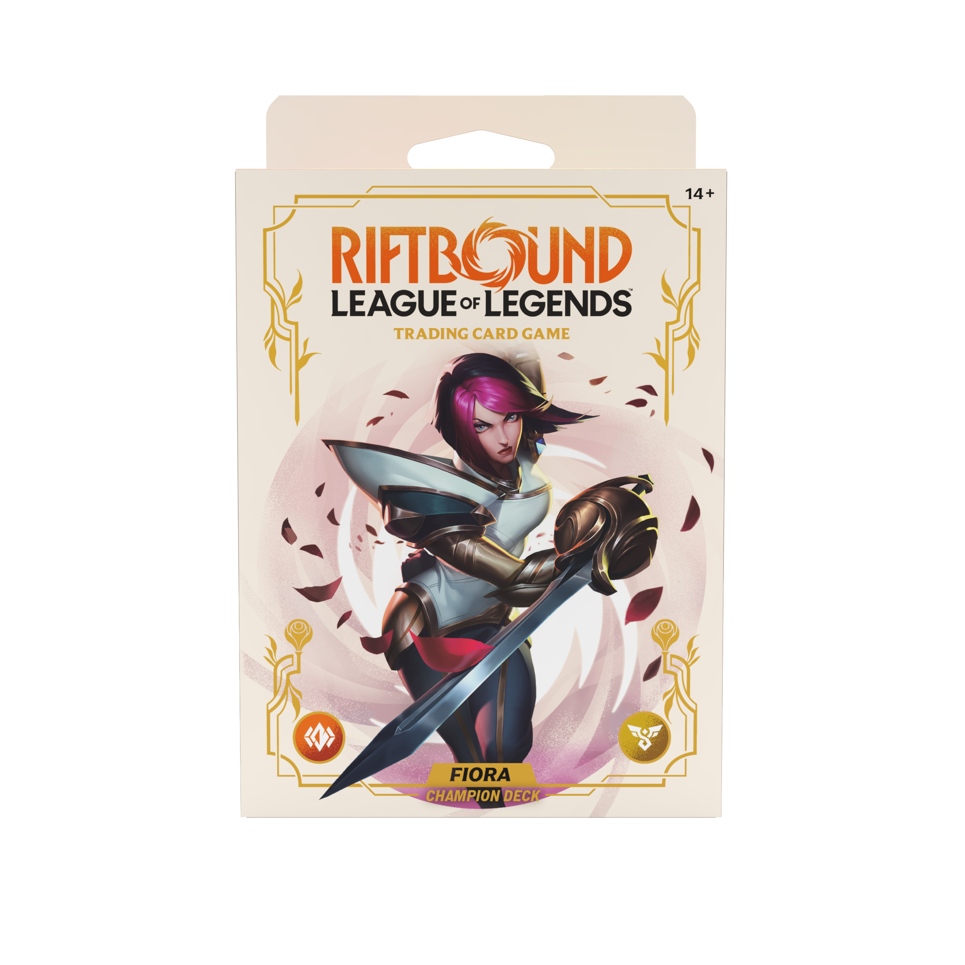 Riftbound League of Legends Spiritforged Champion Decks Fiora & Rumble ENG