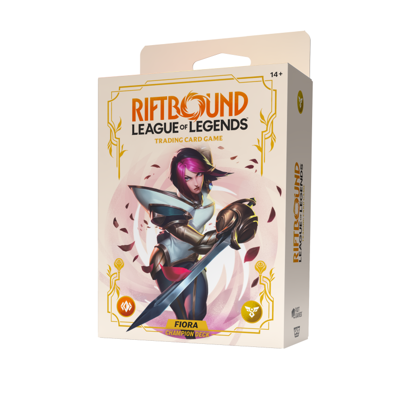 Riftbound League of Legends Spiritforged Champion Decks Fiora & Rumble ENG