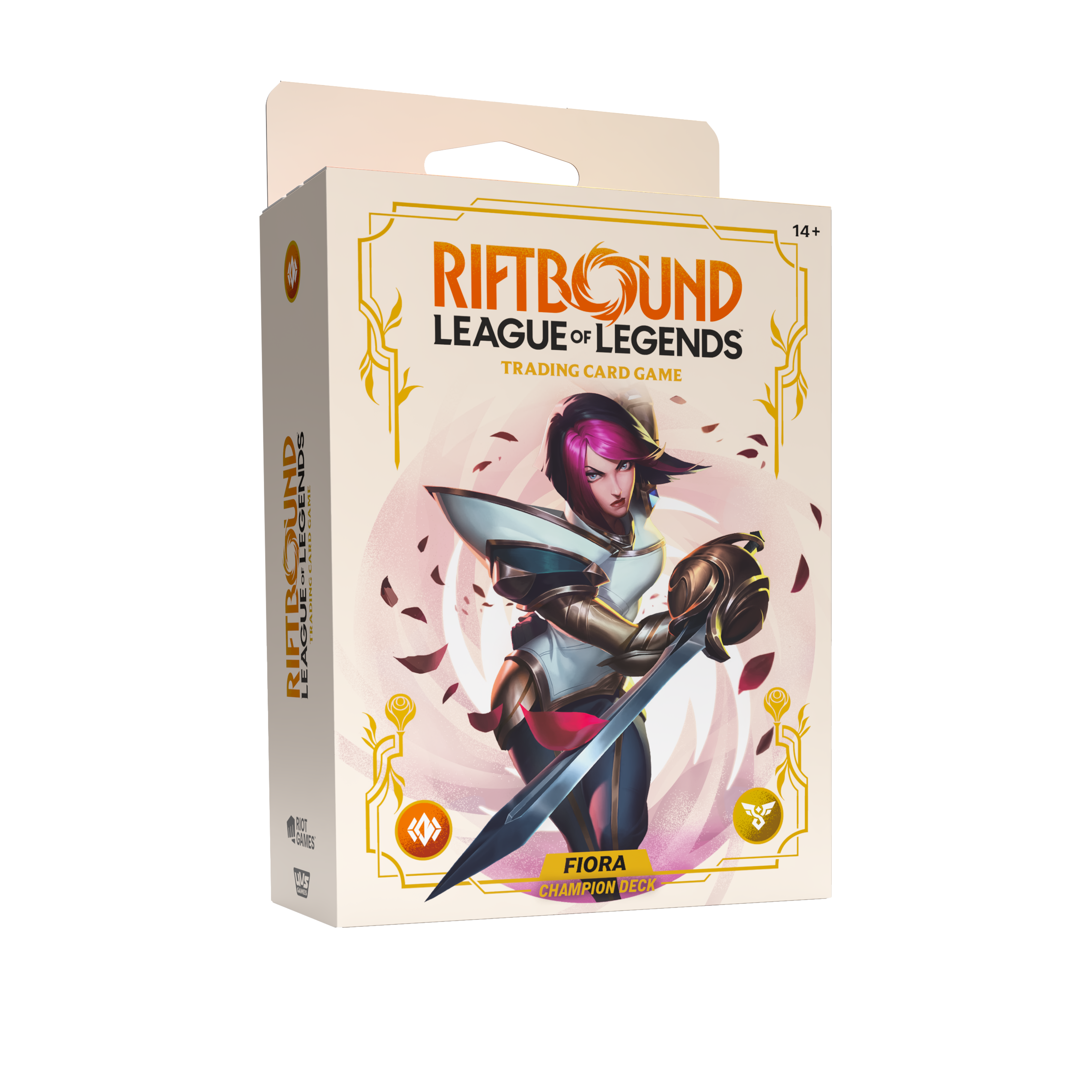 Riftbound League of Legends Spiritforged Champion Decks Fiora & Rumble ENG