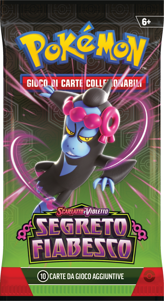 Pokemon Scarlatto e Violetto Segreto Fiabesco Busta 10 Carte Munkidori