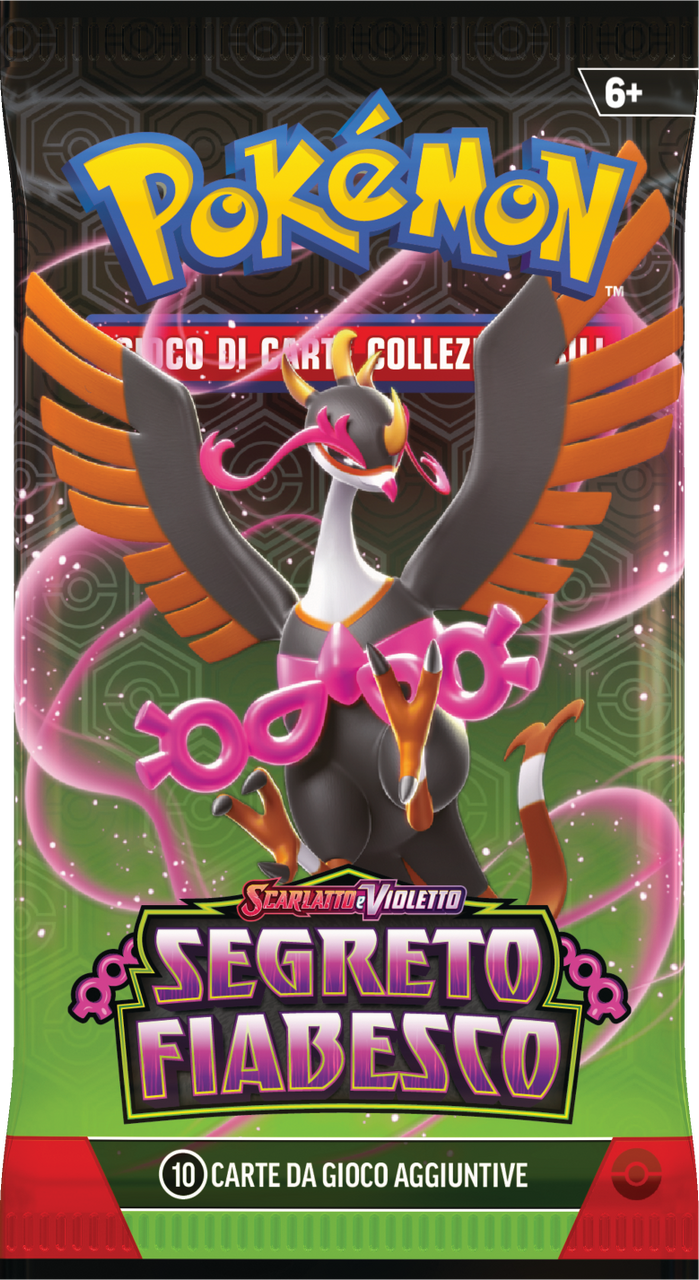 Pokemon Scarlatto e Violetto Segreto Fiabesco Busta 10 Carte Fezandipiti