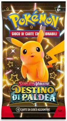 Scarlatto e Violetto Destino di Paldea Bustina singola 10 Carte (IT)