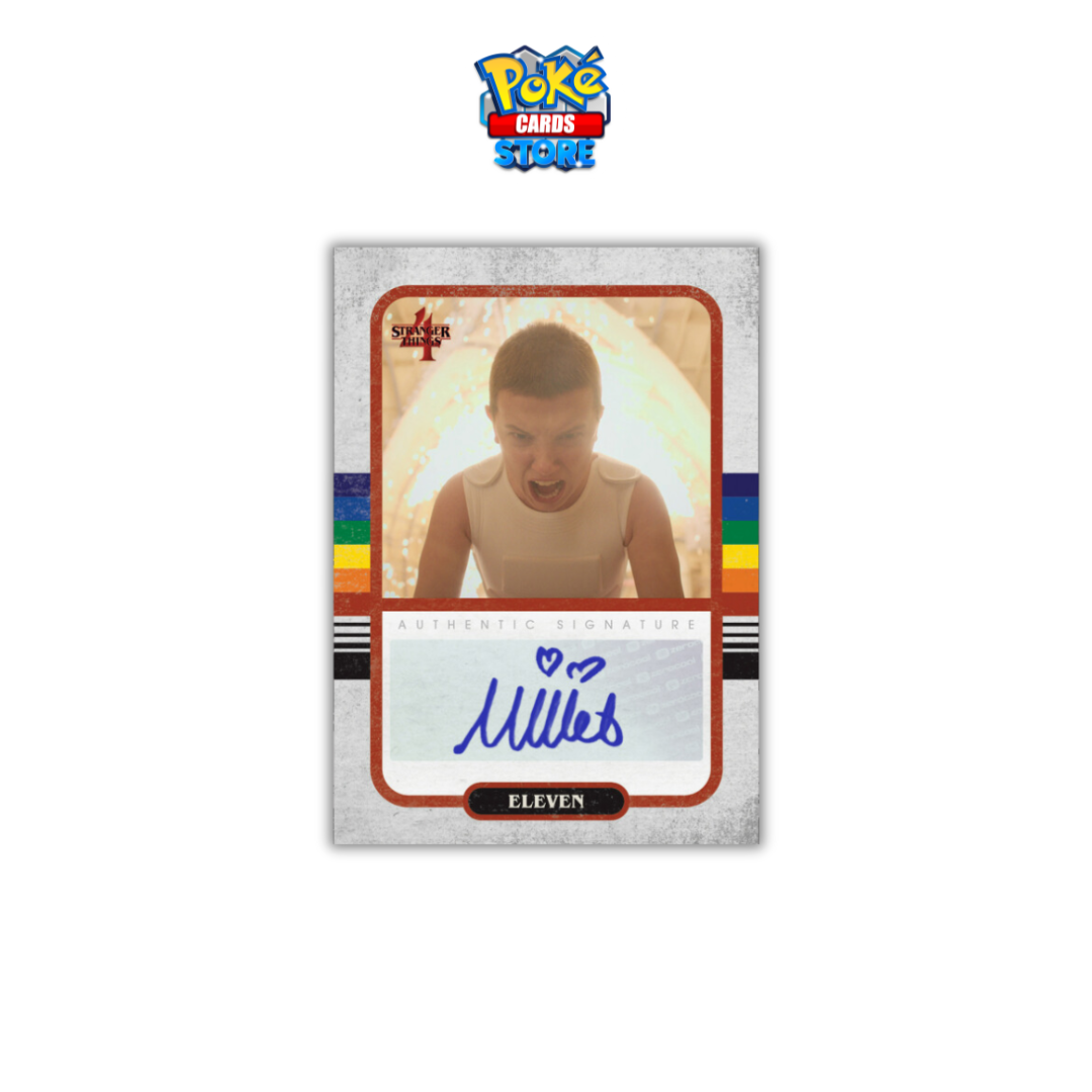 Topps Stranger Things Season 4 Eleven autograph
