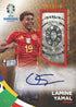 Topps Chrome UEFA EURO 2024 Lamine Yamal auto