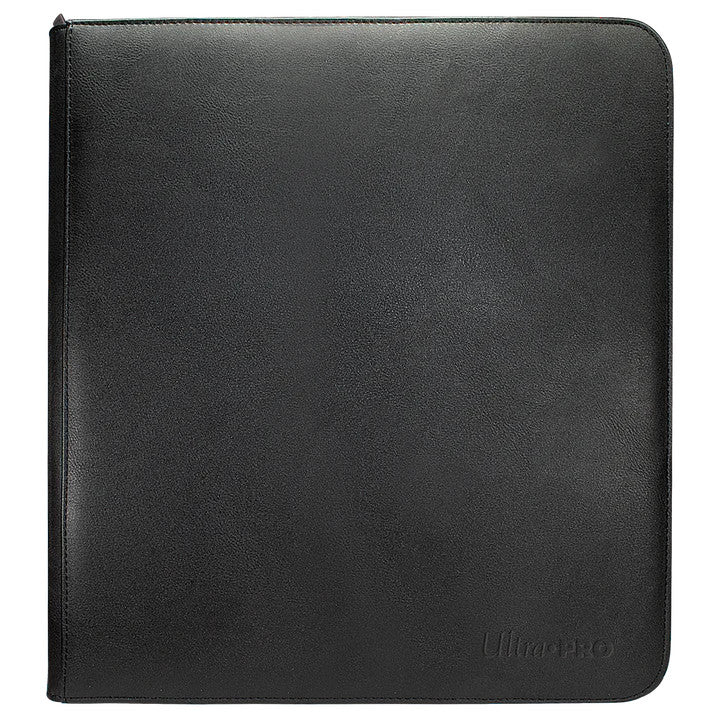 Ultra-PRO - Vivid 12-Pocket Zippered PRO-Binder Black