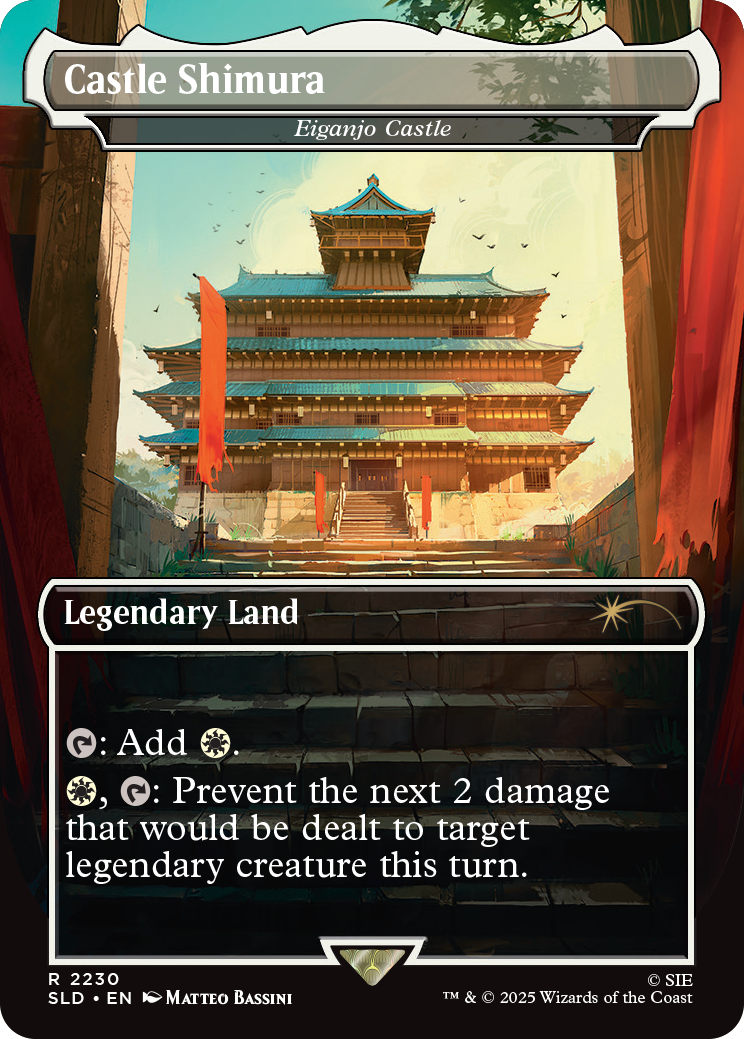 Magic Secret Lair x Playstation Ghost of Tsushima