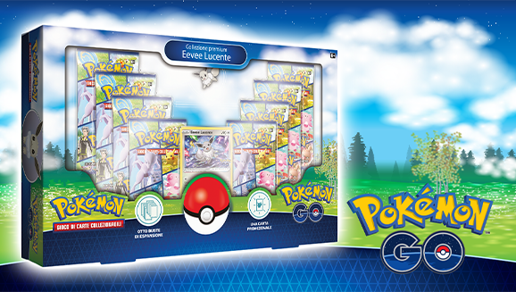 Pokemon GO Collezione Premium Eevee Lucente