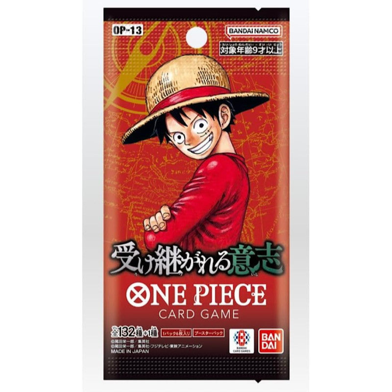 One Piece Card Game OP13 Carrying on His Will Booster Box Japanese