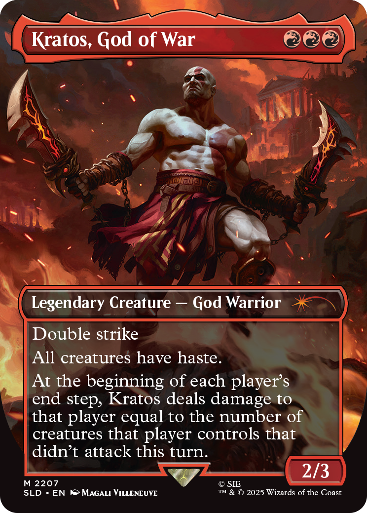 Magic Secret Lair x Playstation God of War: Greek
