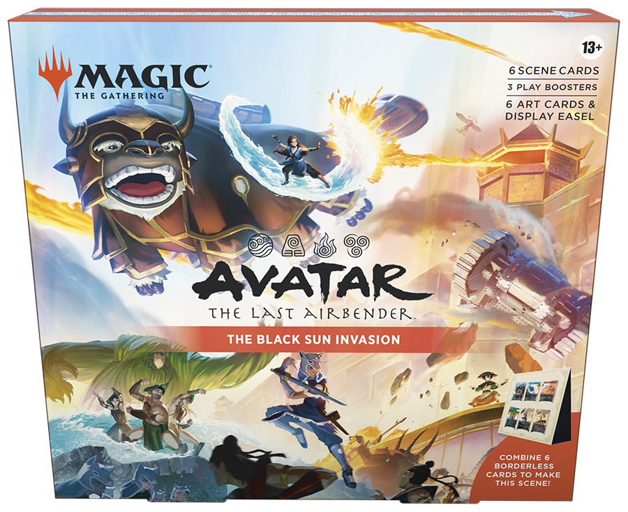 Magic Avatar the Last Airbender Scene Box The Black Sun Invasion ENG