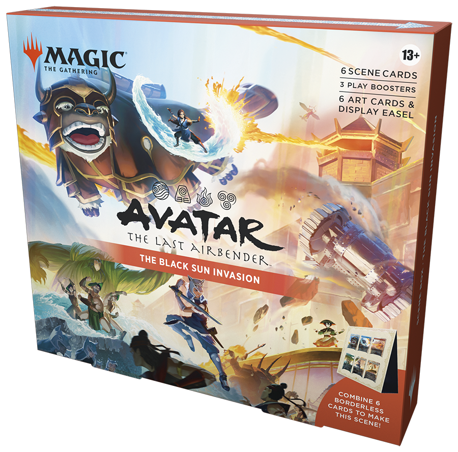 Magic Avatar the Last Airbender Scene Box The Black Sun Invasion ENG