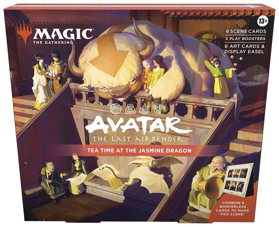 Magic Avatar the Last Airbender Scene Box Tea Time at the Jasmine Dragon ENG