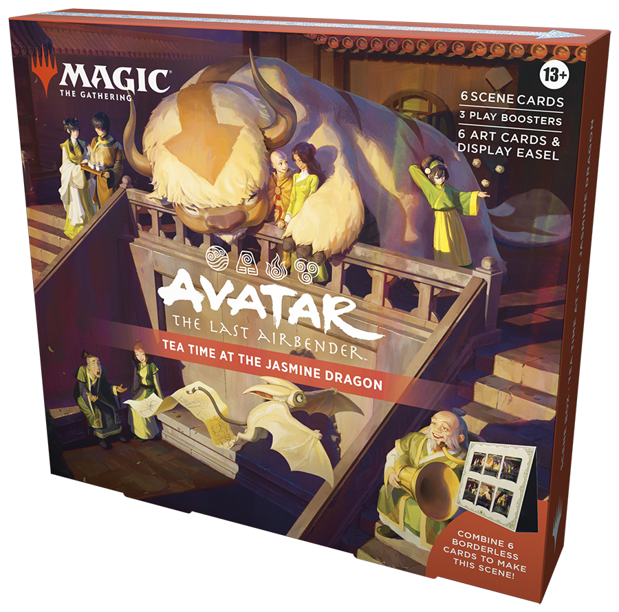 Magic Avatar the Last Airbender Scene Box Tea Time at the Jasmine Dragon ENG