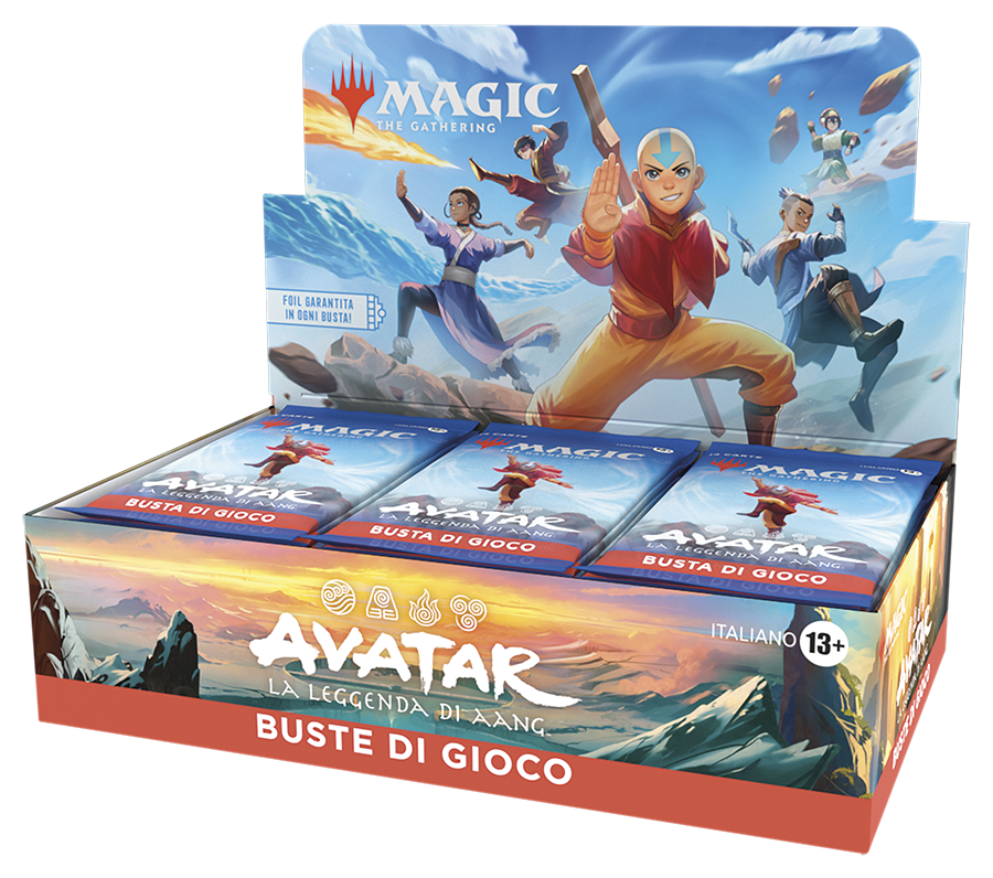 Magic Avatar the Last Airbender Play Booster Box ITA