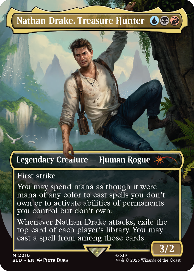 Magic Secret Lair x Playstation Uncharted