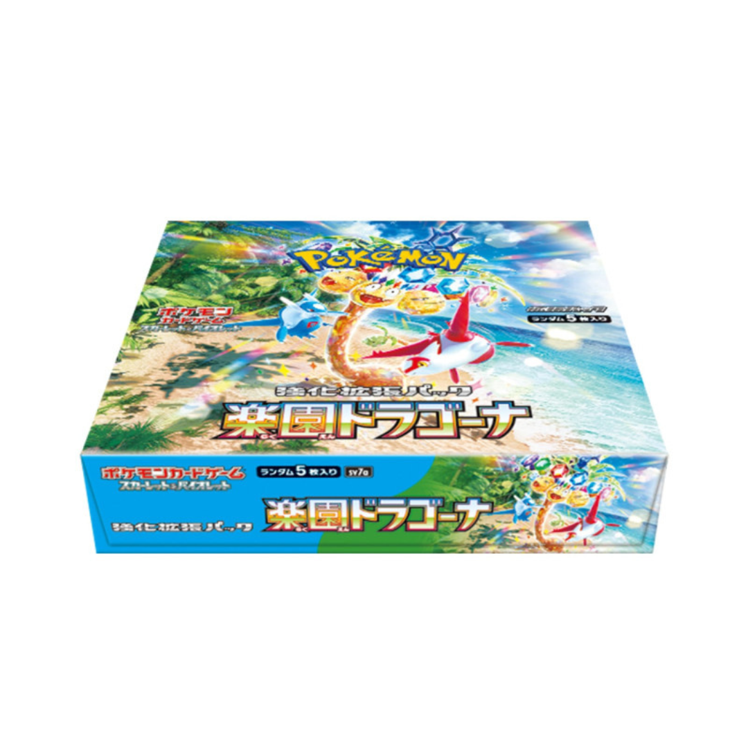 Pokemon Paradise Dragona Booster Box Sv7a Japanese