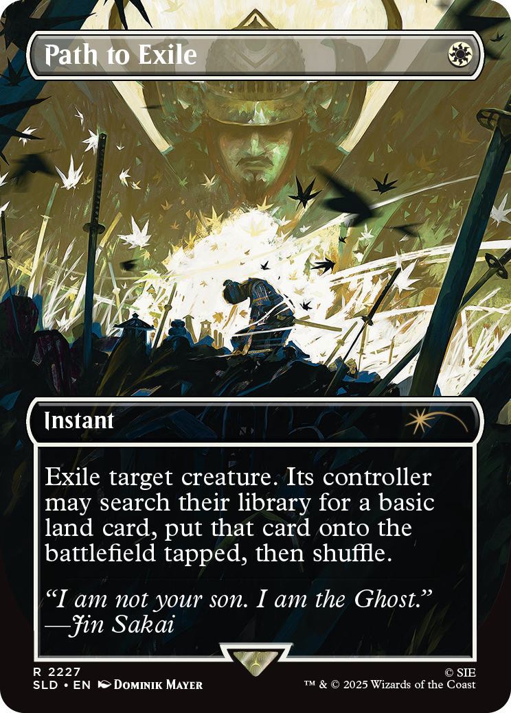Magic Secret Lair x Playstation Ghost of Tsushima