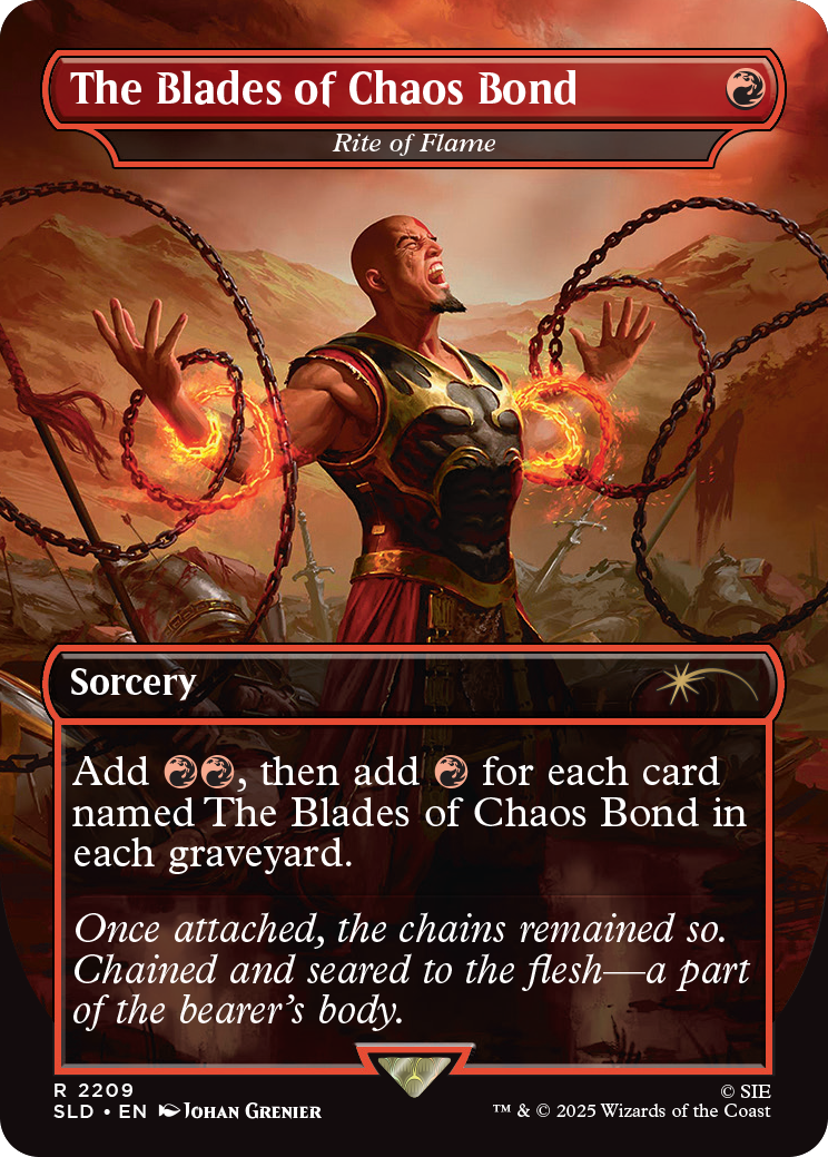 Magic Secret Lair x Playstation God of War: Greek