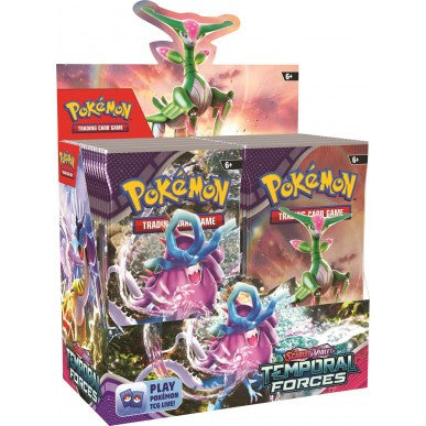 Pokemon Temporal Forces Sealed Case 6 Box 36 Bustine