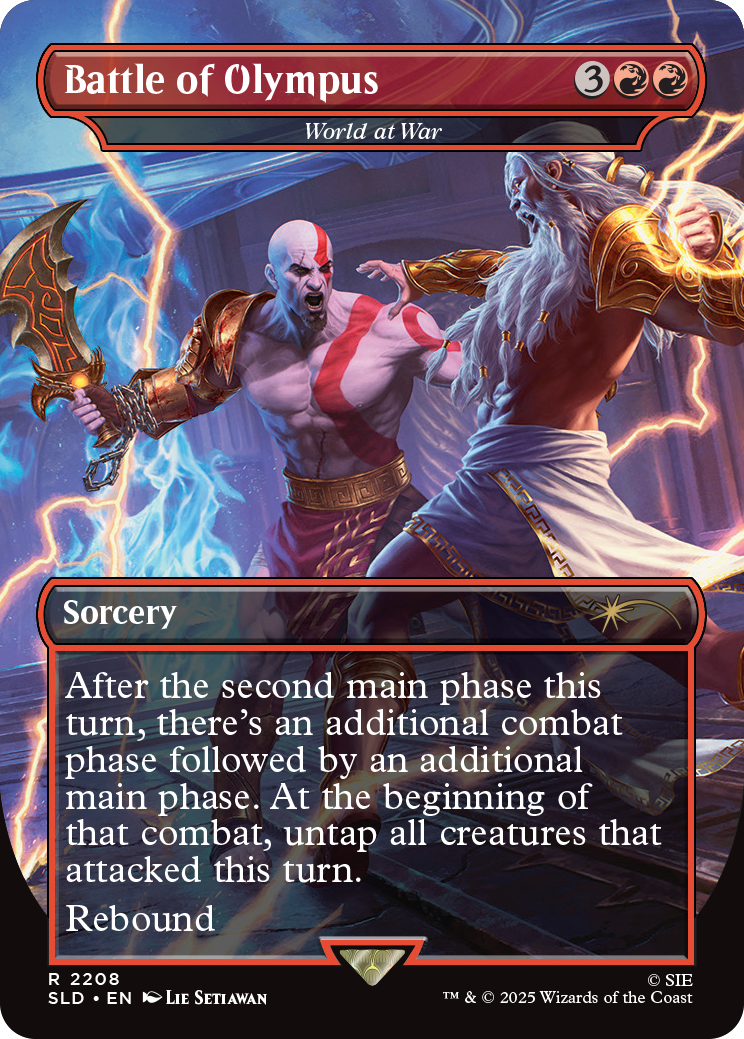 Magic Secret Lair x Playstation God of War: Greek